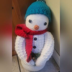 Snowman Doorstop